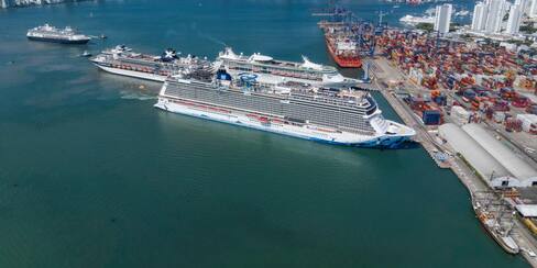 Cruceros: Lo que dejó a Cartagena una jornada de seis recaladas