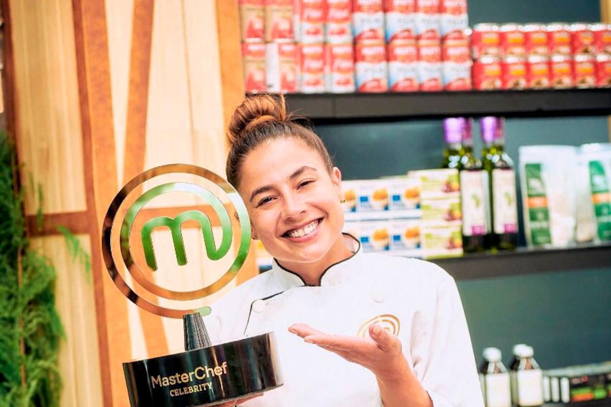 Carla Giraldo es la ganadora de Masterchef Celebrity 2021