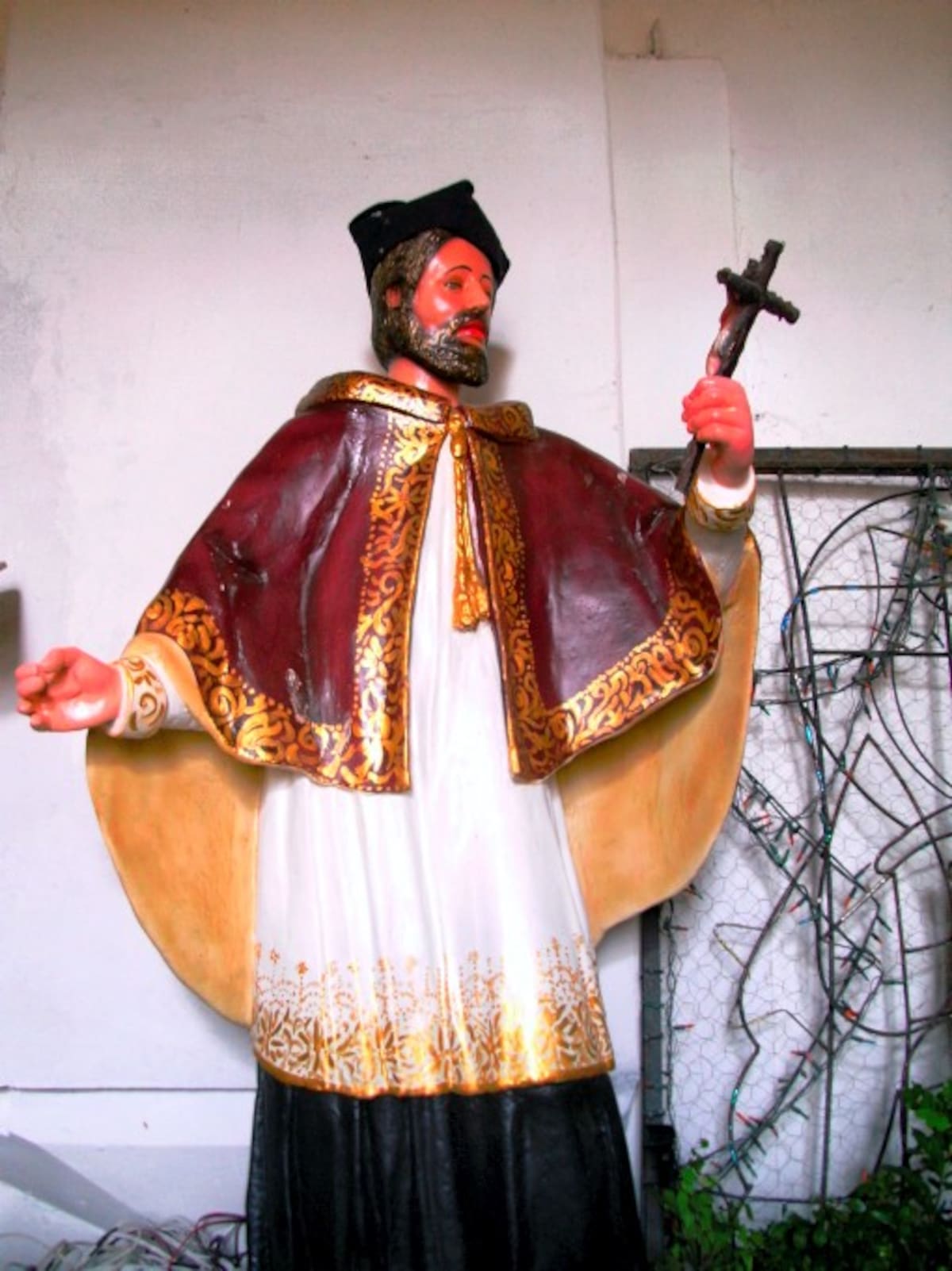 Imagen de San Juan Nepomuceno, santo patrono de los sanjuaneros, en los Montes de María. JOSEITO CASTAÑO - EL UNIVERSAL