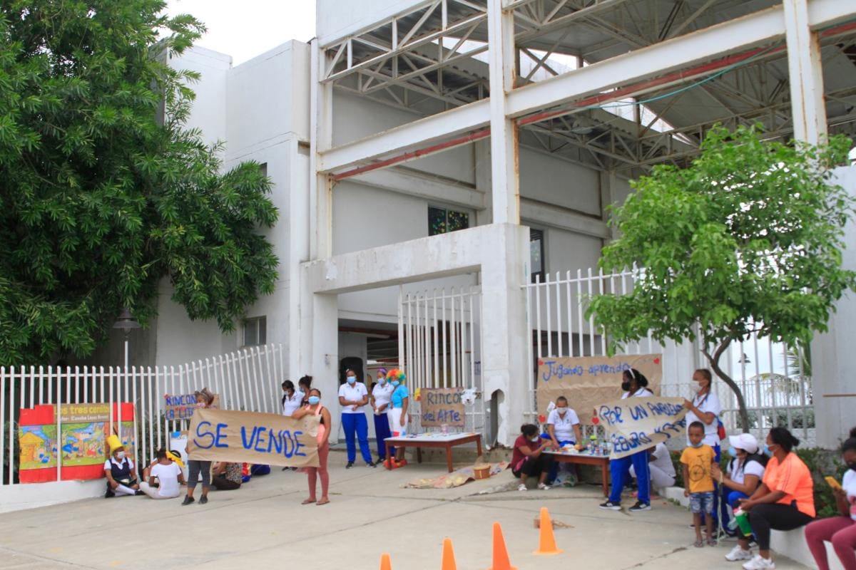 En este CDI de Cartagena, más de 300 niños estarían en riesgo