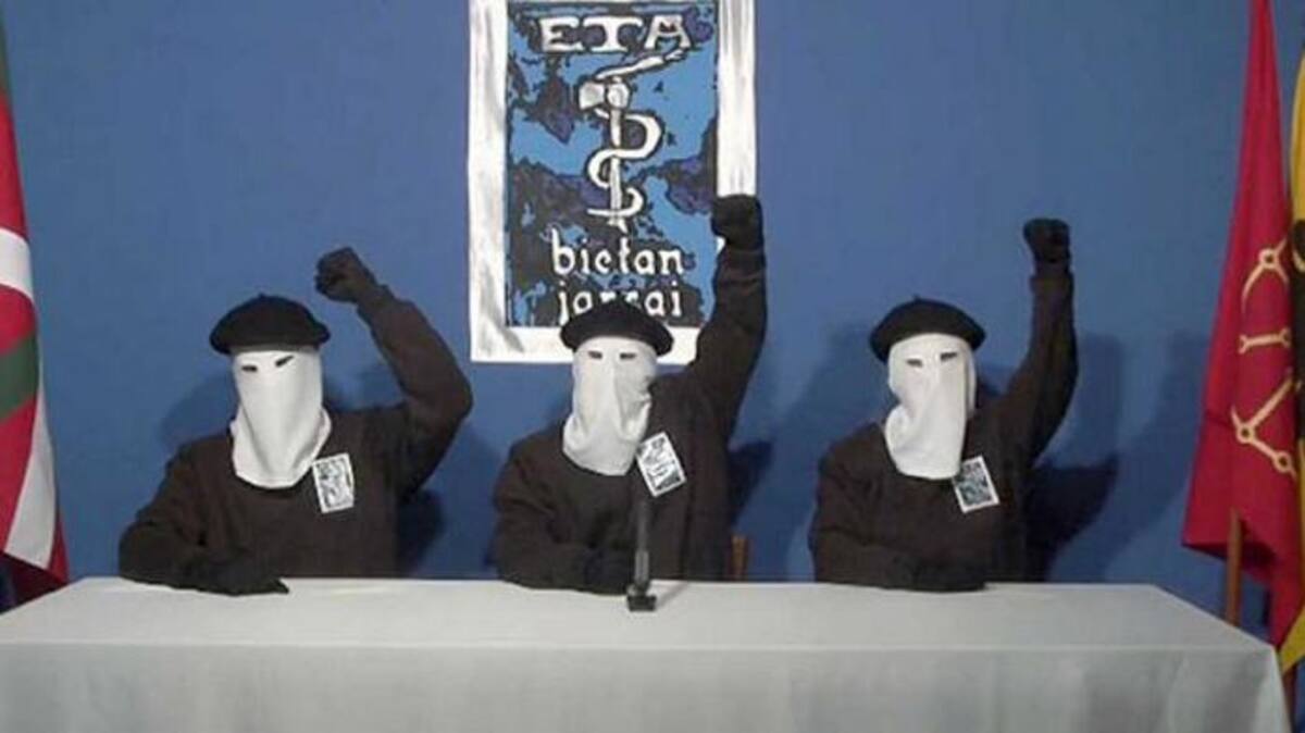 Miembros de la banda terrorista ETA.