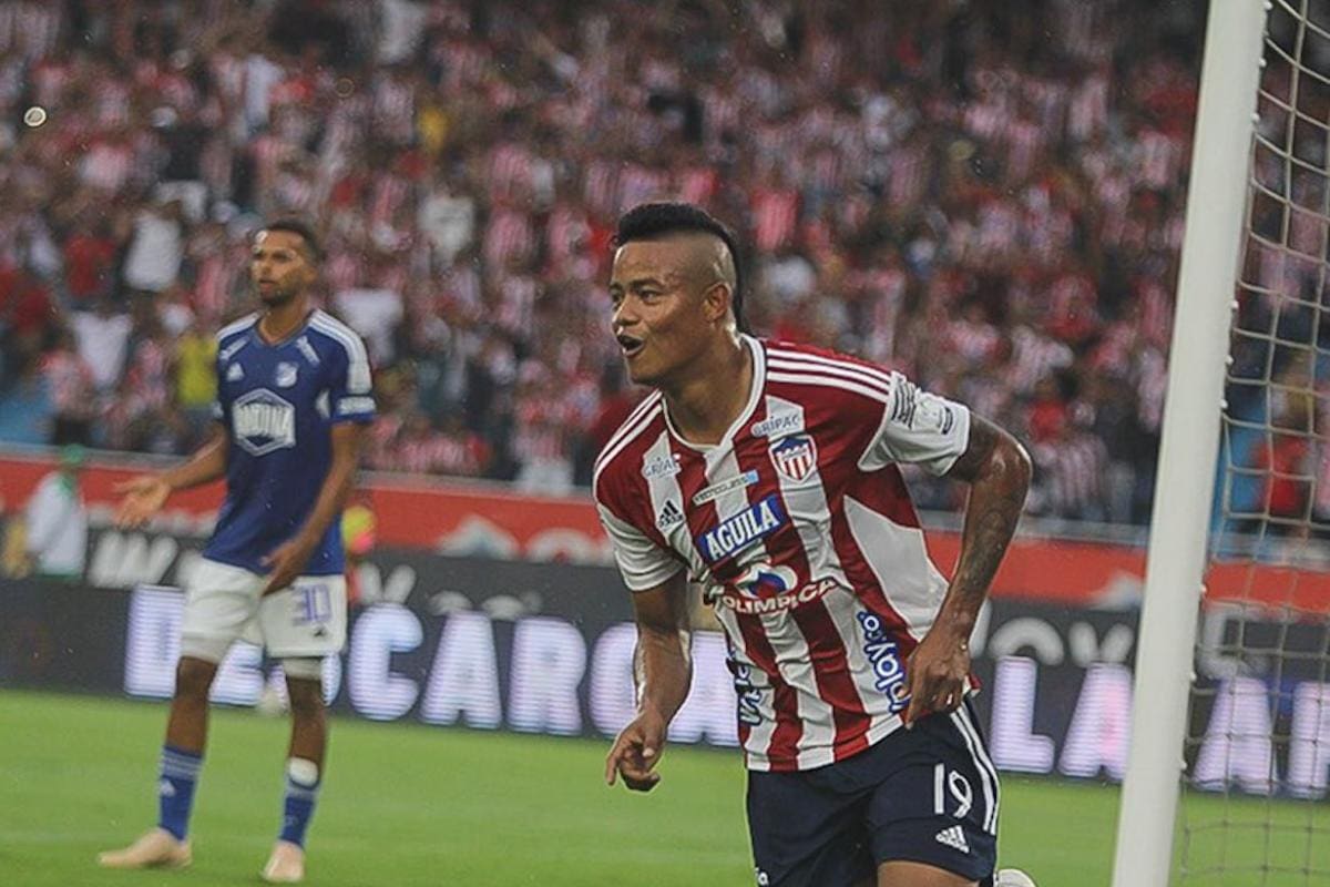 Emocionante triunfo de Junior ante Millonarios en el Metropolitano