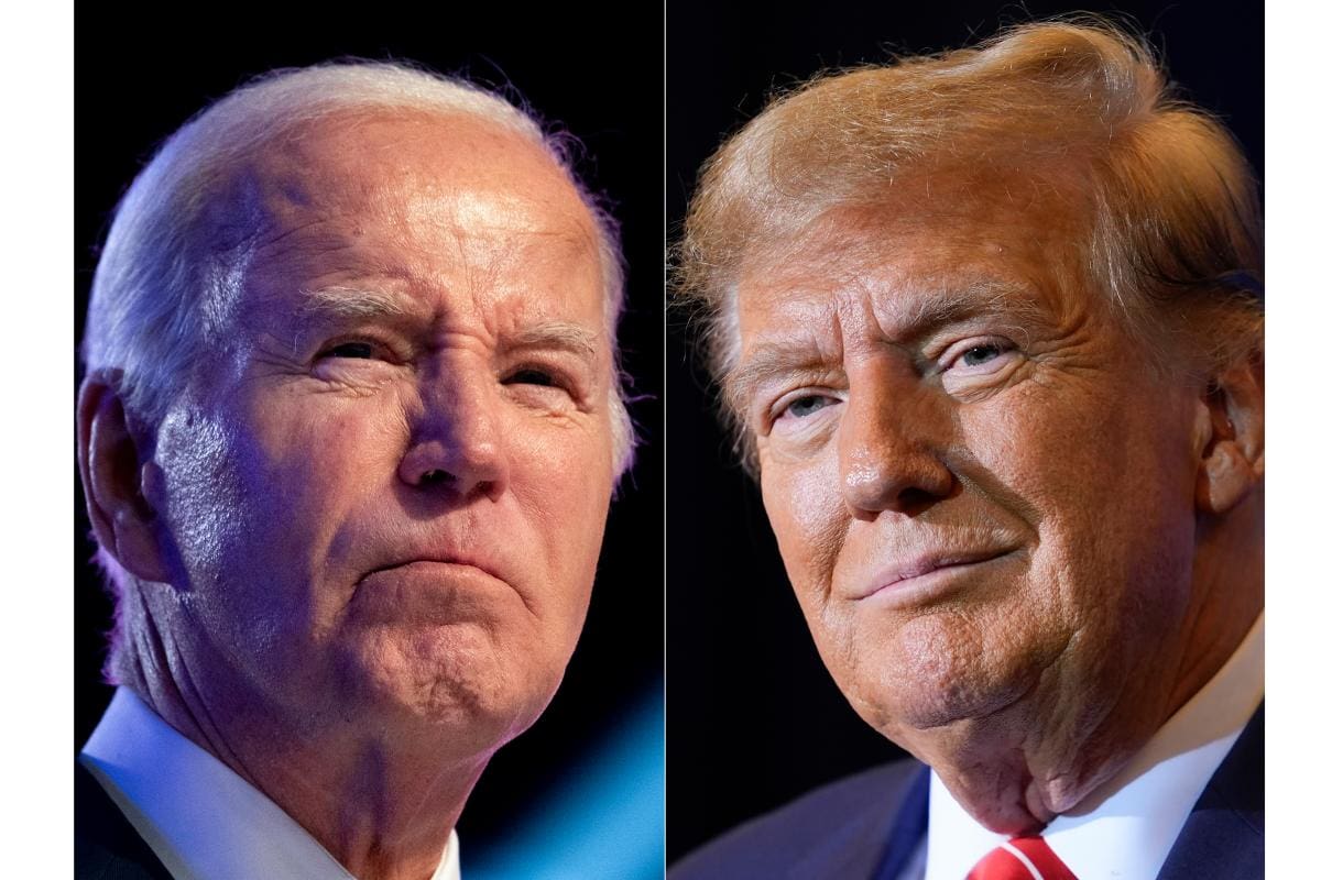 Joe Biden y Donald Trump podrían ser hoy los candidatos a la Casa Blanca