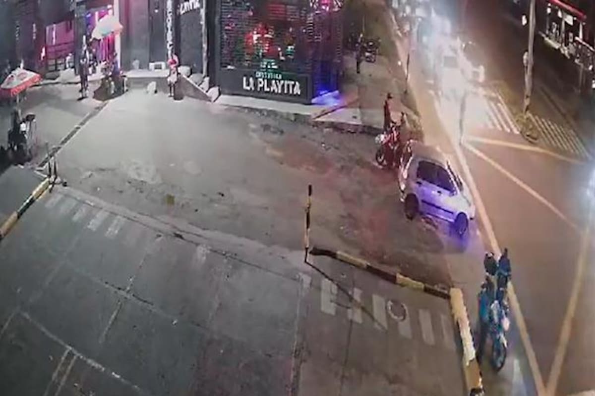 Impactante video: niño se lanzó de moto para evitar ser secuestrado