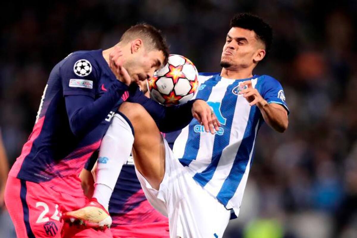 Porto de Luis Díaz y Uribe cayó ante Atlético y se despide de la Champions