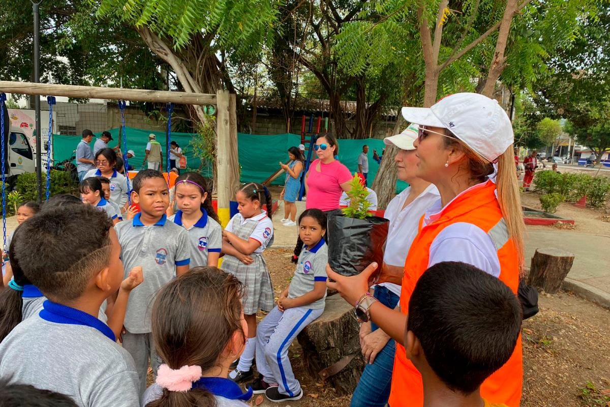 Alcaldía de Cartagena revitalizó el parque lineal de Alameda La Victoria