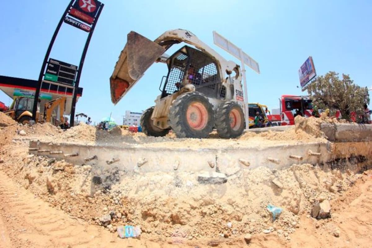 La nueva vía tiene unas especificaciones de base en triturado, concreto de alta resistencia y una losa de espesor de 25 centímetros. Foto: Cortesía