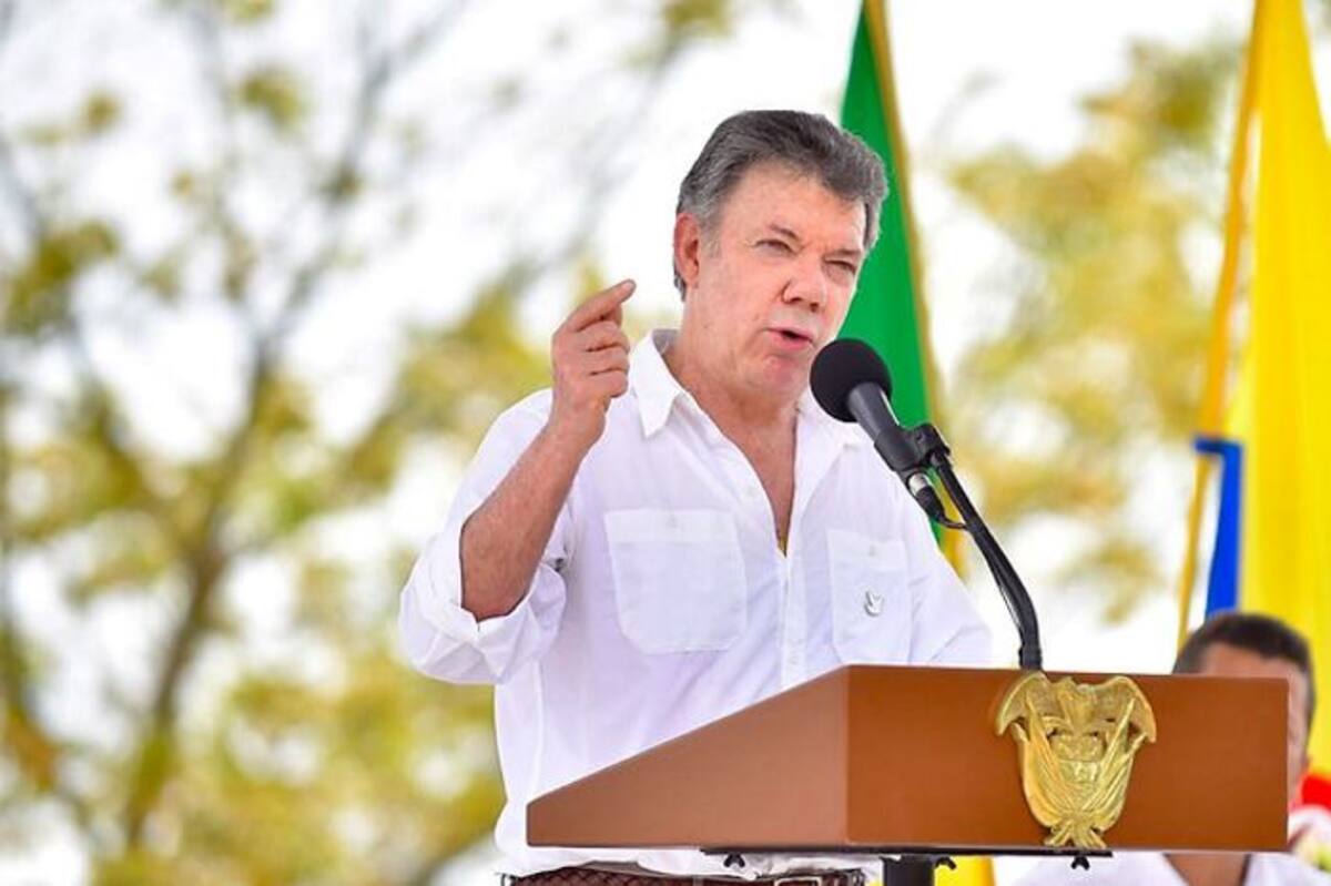 Sin embargo, el presidente aseguró que dio instrucciones a las Fuerzas Militares para que permanezcan en el área y ejerzan soberanía. //Colprensa.