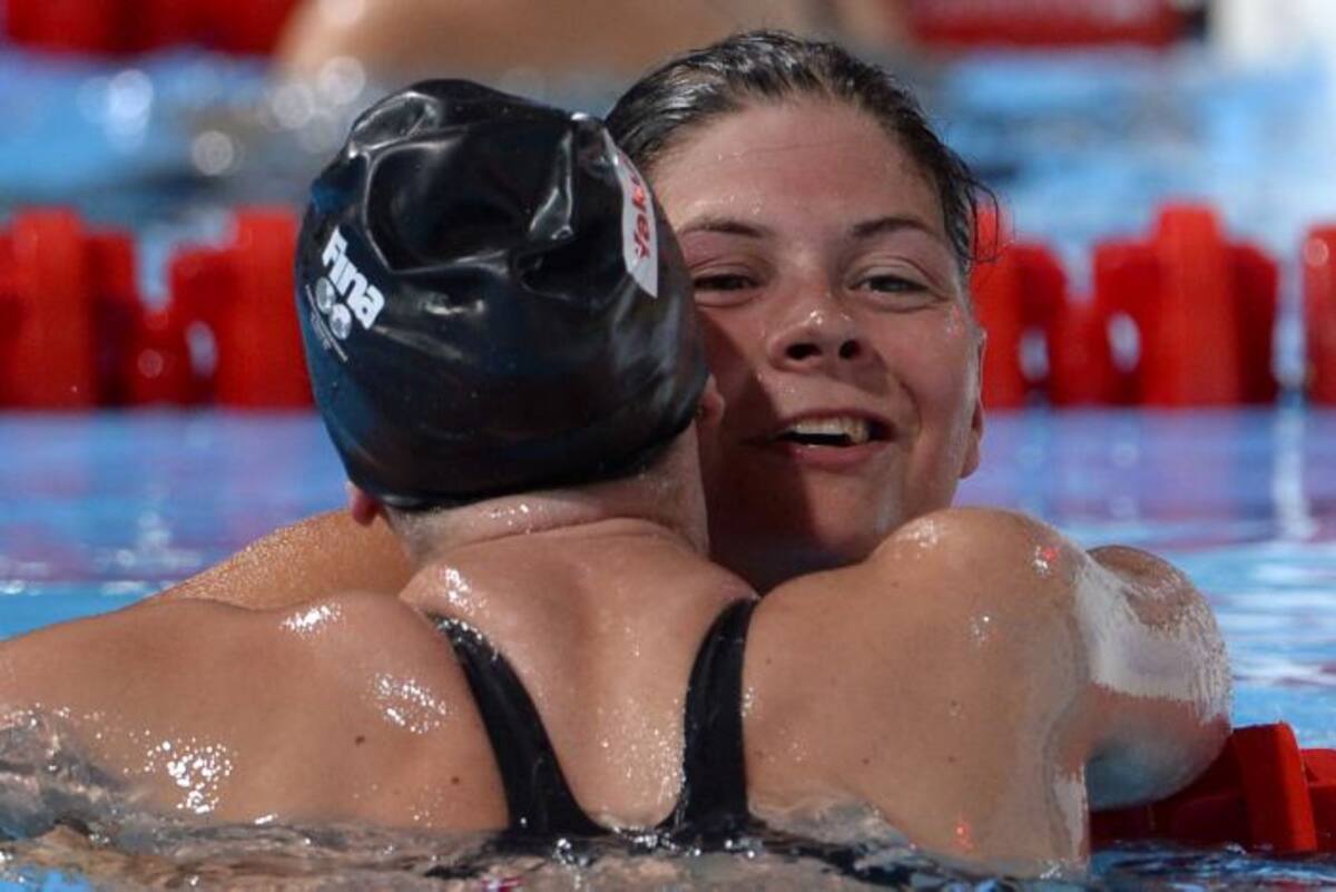 Kristel Kobrich, a la final del Mundial de natación AFP