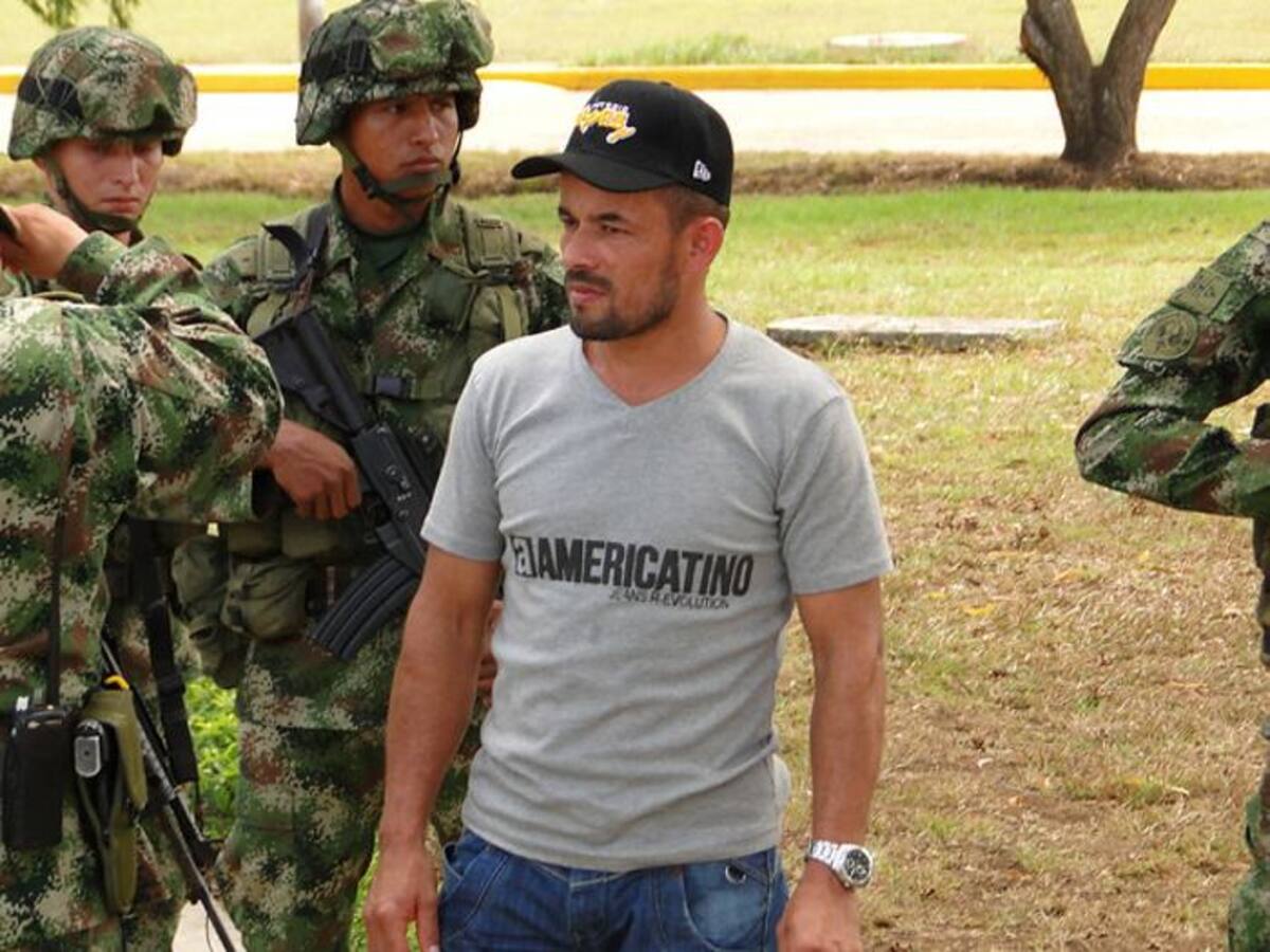 ALIAS 'CARACHO' O 'EFRÉN', tercer cabecilla del frente Séptimo de las Farc, se entregó al Ejército. COLPRENSA