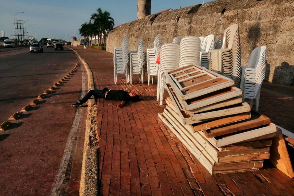 Galería: así amanece el Centro Histórico este 1 de enero del 2023
