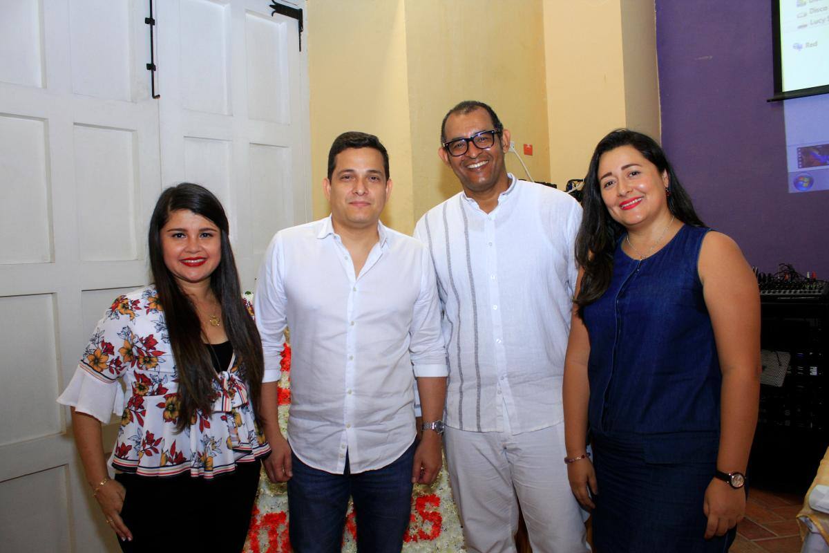Sandra Pabón, Irving Pérez, Ricardo Gaviria y Juliana Aguilar.