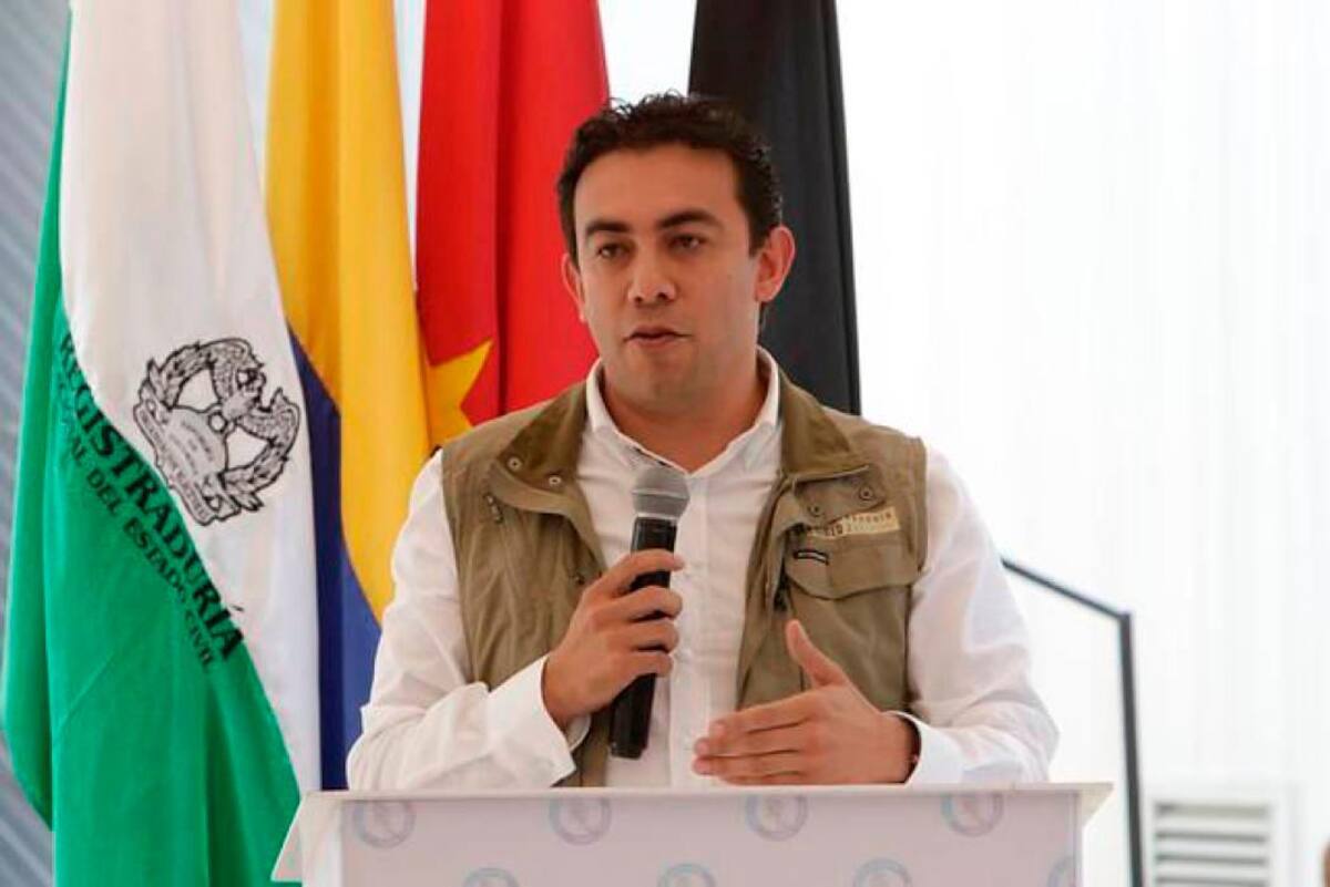 Alexander Vega Rocha, registrador nacional del Estado Civil. // Colprensa