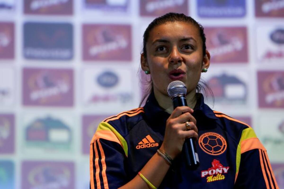 Yoreli Rincón es una de los referentes de la selección Colombia femenina. COLPRENSA