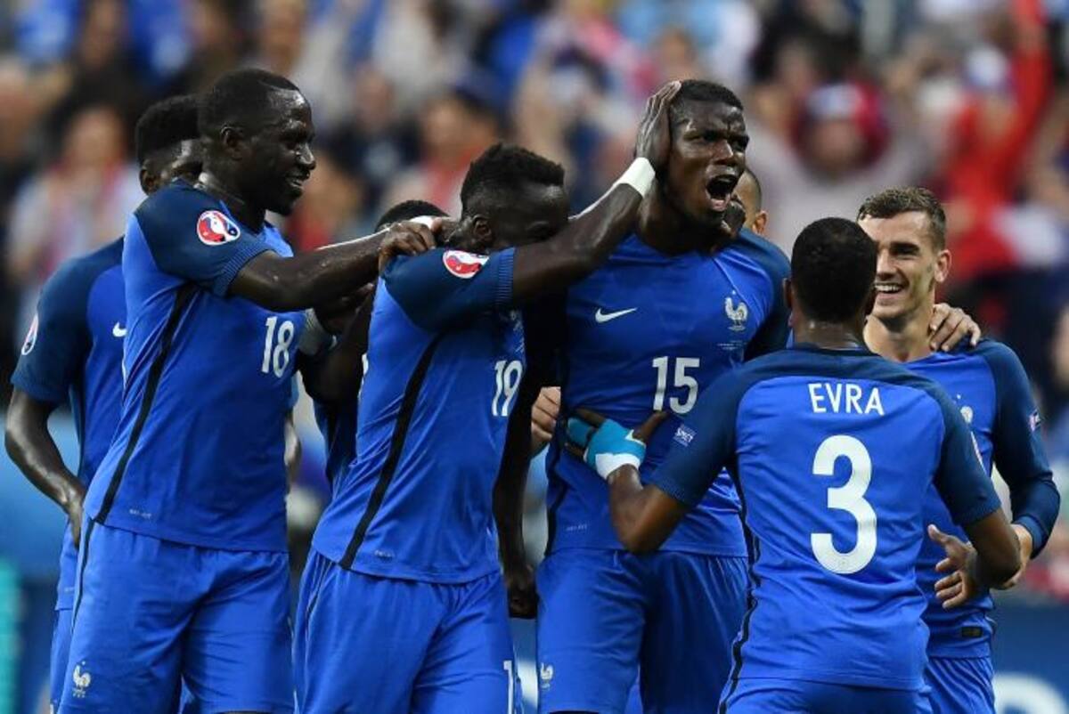 Francia superó a Islandia y es semifinalista de la Eurocopa. AFP