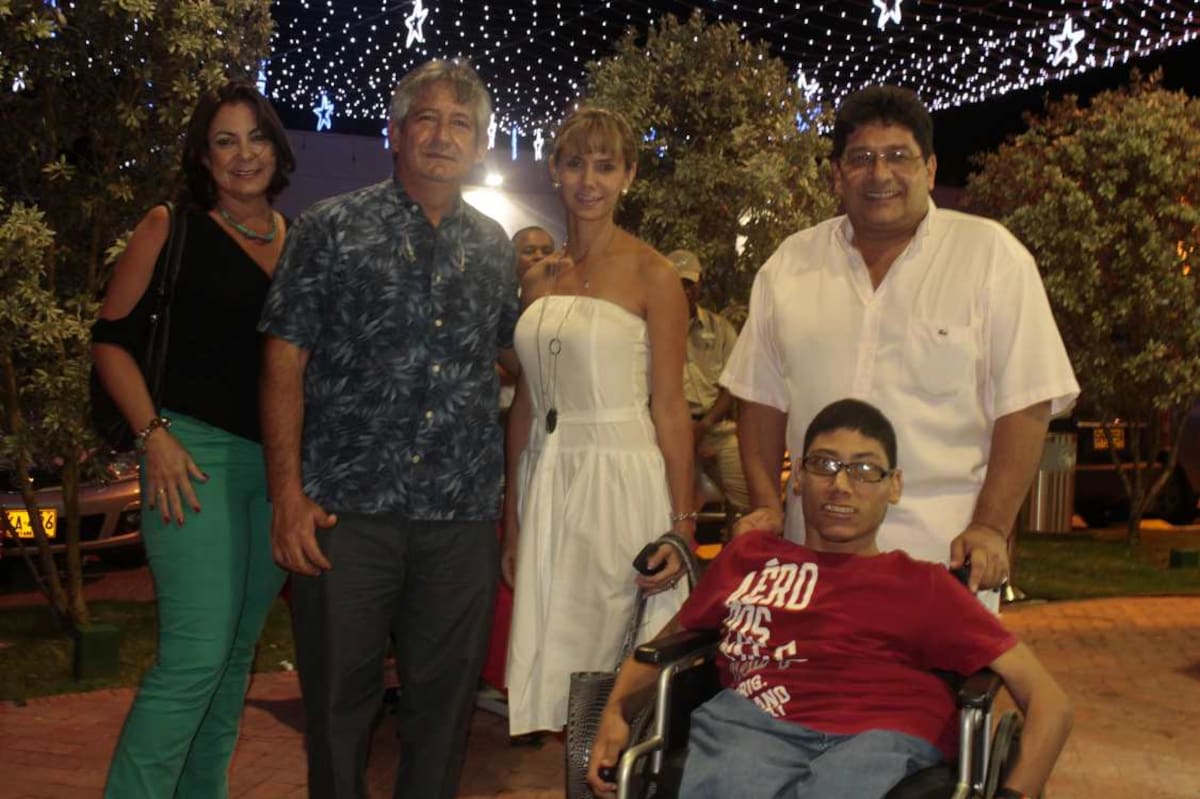 Liliana Visbal, Salvador Insignares, Diana Piñeres, Ricardo Senior y Juan Martín Estor Senior.