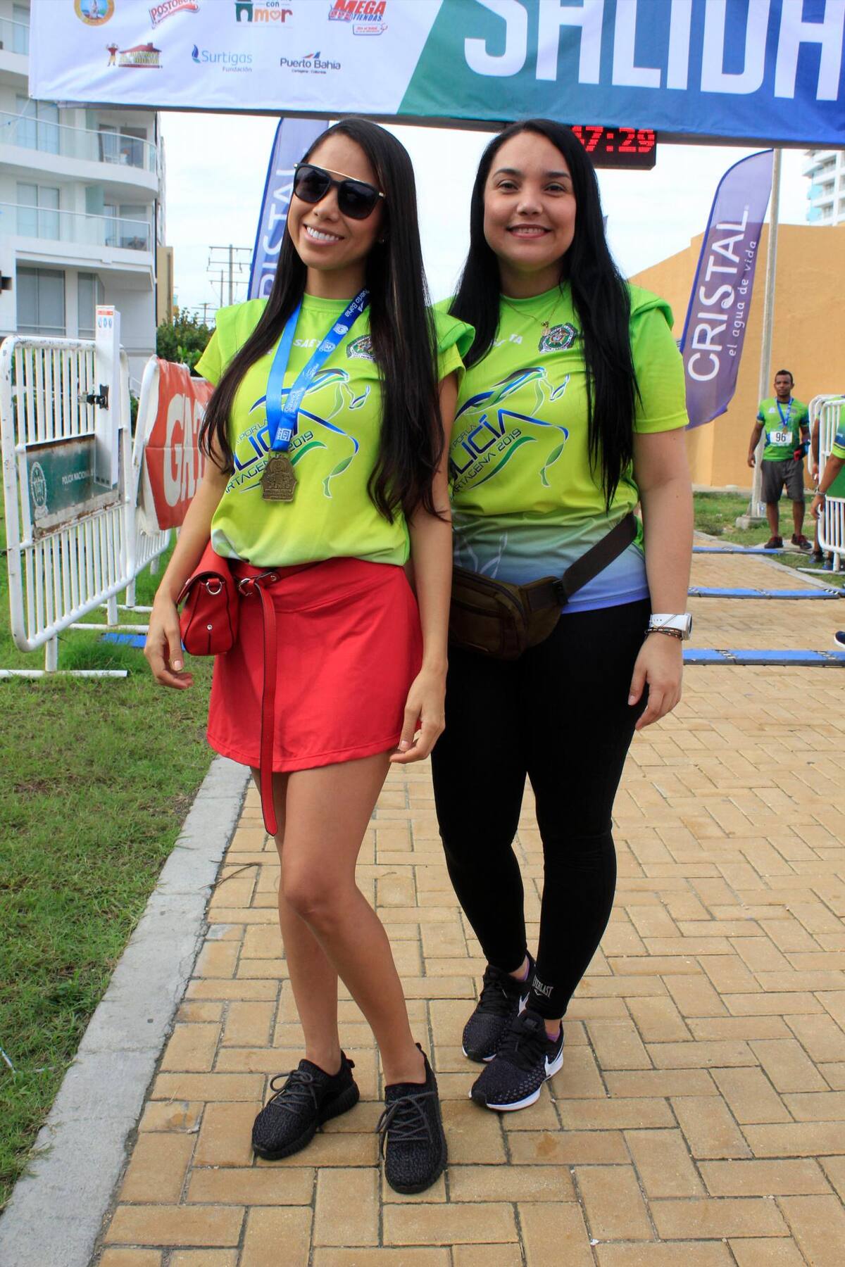 Sally Vertel y María Alejandra García.