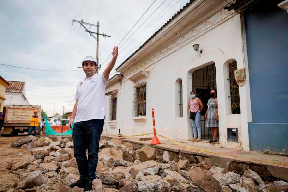 En Mompox se busca fomentar el desarrollo turístico a través de la mejora de la infraestructura vial.