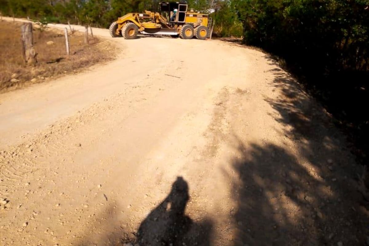 Por fin adecúan la vía de Lomas de Matunilla