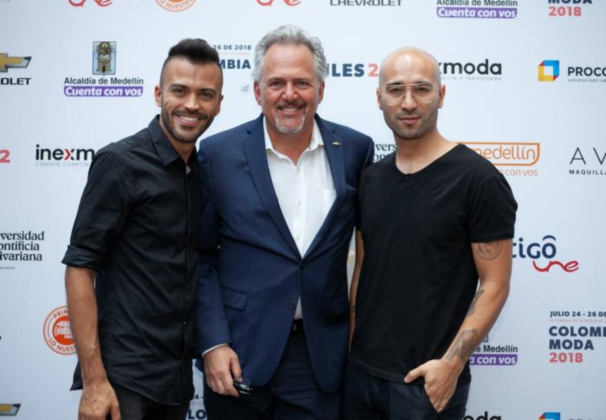 Andrés Pajón, Luis Salem y Felipe Cartagena. CORTESÍA