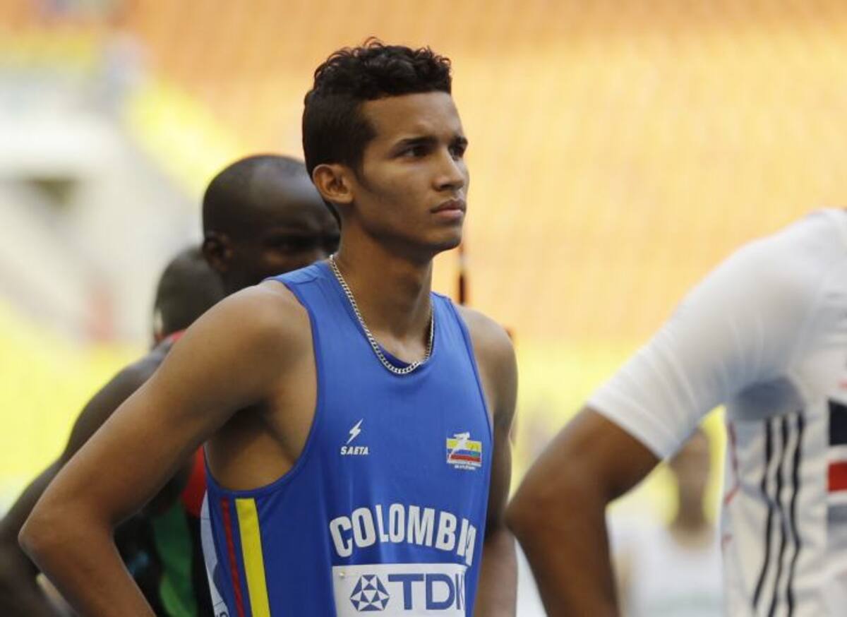 Rafith Rodríguez, atleta colombiano. AP Anja Niedringhaus