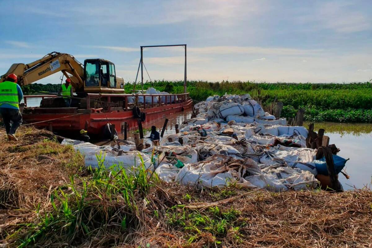 Taponamiento del chorro Las Flores beneficiará a campesinos en Mahates