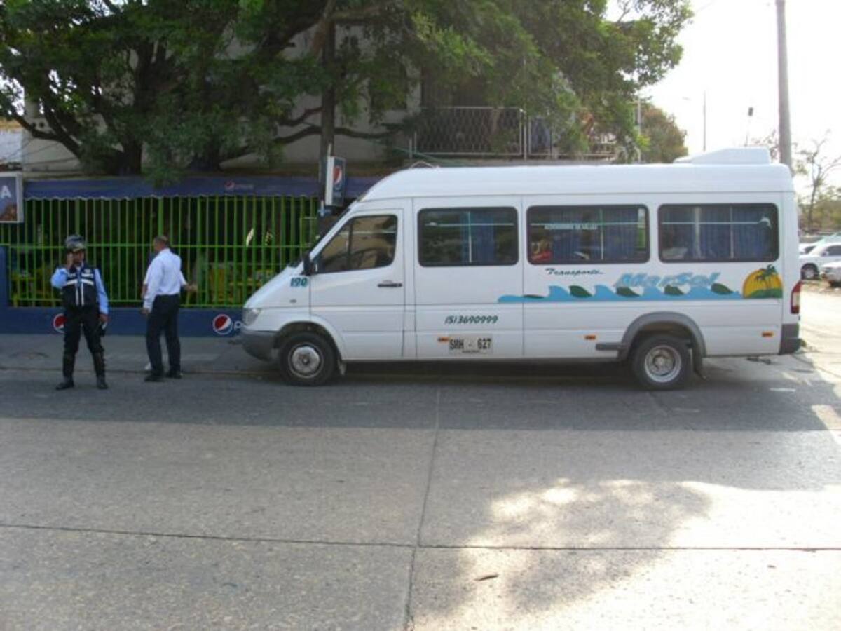 El operativo se realizó en la mañana de ayer a la altura del aeropuerto Rafael Núñez en Crespo. Cortesía/Datt