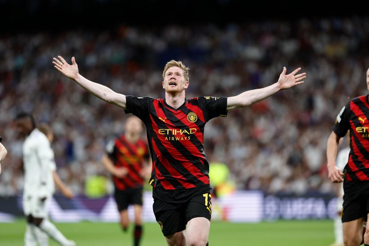 Video: los golazos de Vinicius y De Bruyne en el Real Madrid vs. City