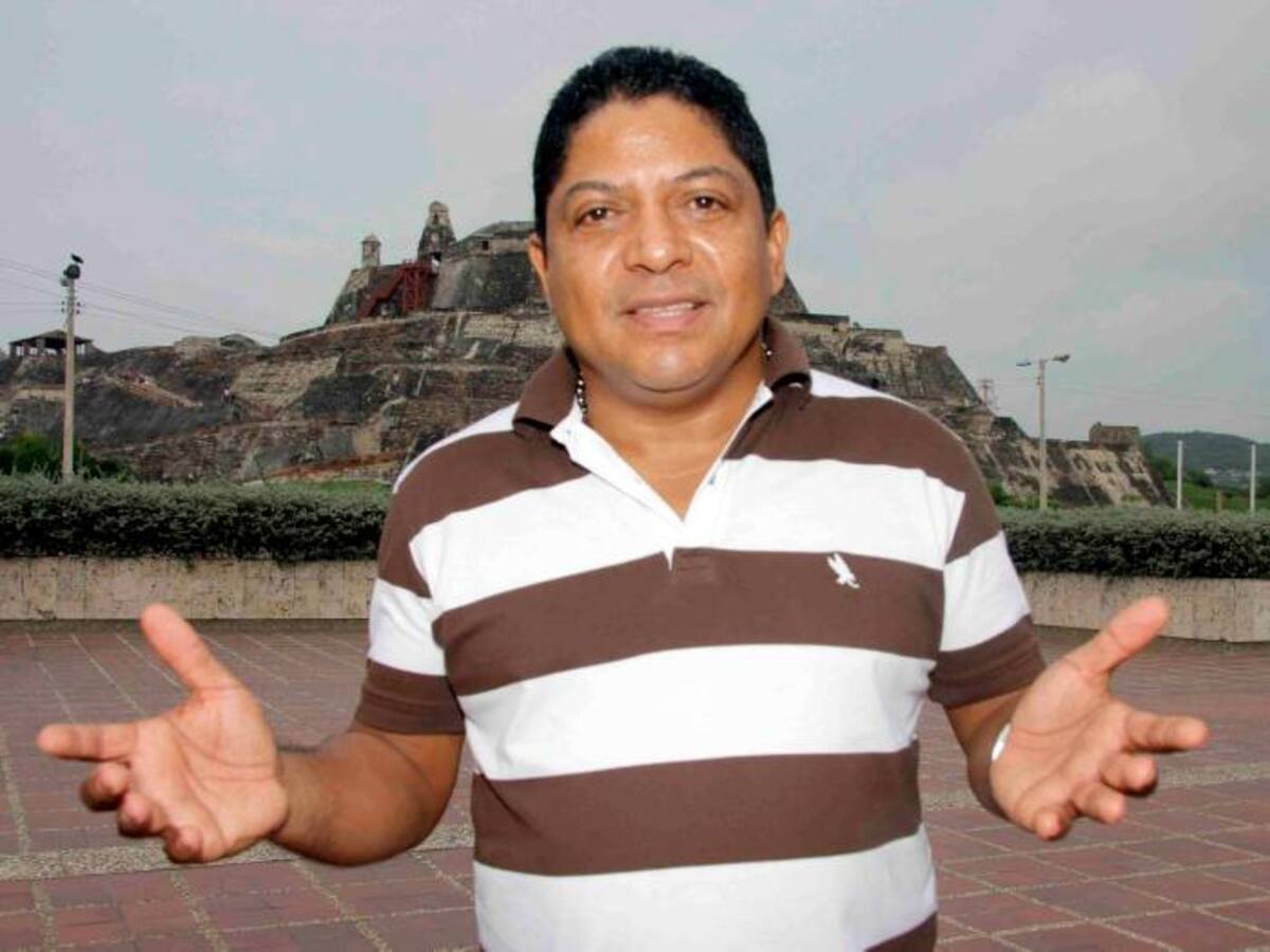 Marcos Díaz, cantante y compositor de música vallenata. EL UNIVERSAL, ZENIA VALDELAMAR