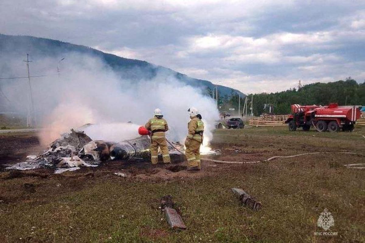 Video: helicóptero ruso se estrella: deja 6 muertos y 7 heridos