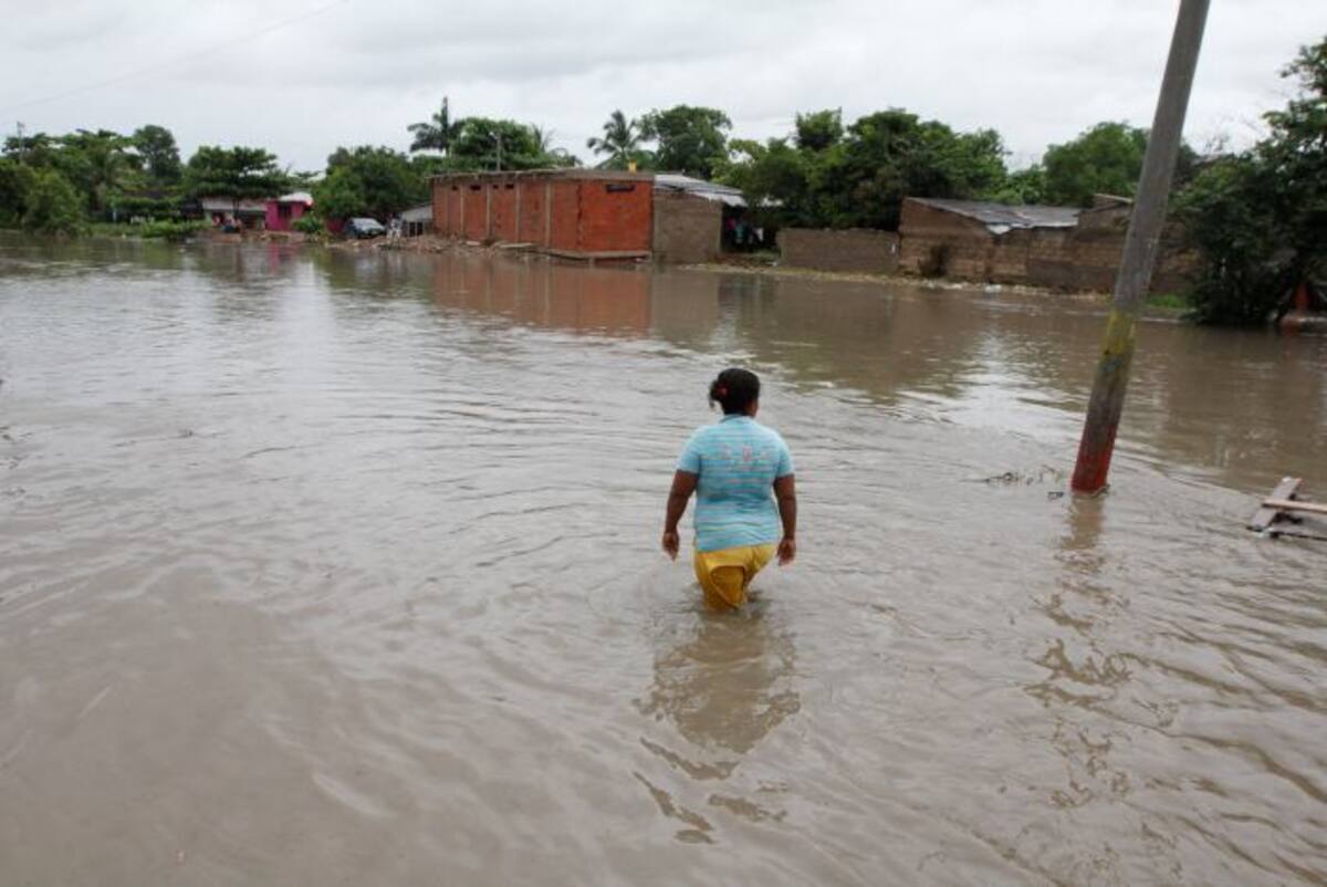 Los datos proporcionados por la plataforma interactiva MIDAS de la Alcaldía de Cartagena, arrojaron que gran parte de la ciudad está en riesgo de inundaciones moderadas por lluvias. Julio Castaño/ El Universal