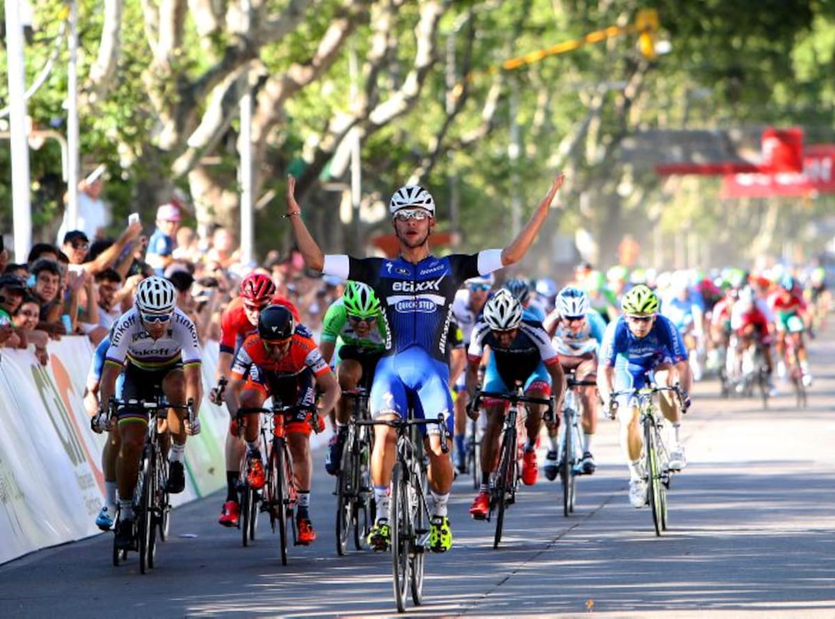 Fernando Gaviria volvió a ganar una segunda etapa del Tour de San Luis. COLPRENSA