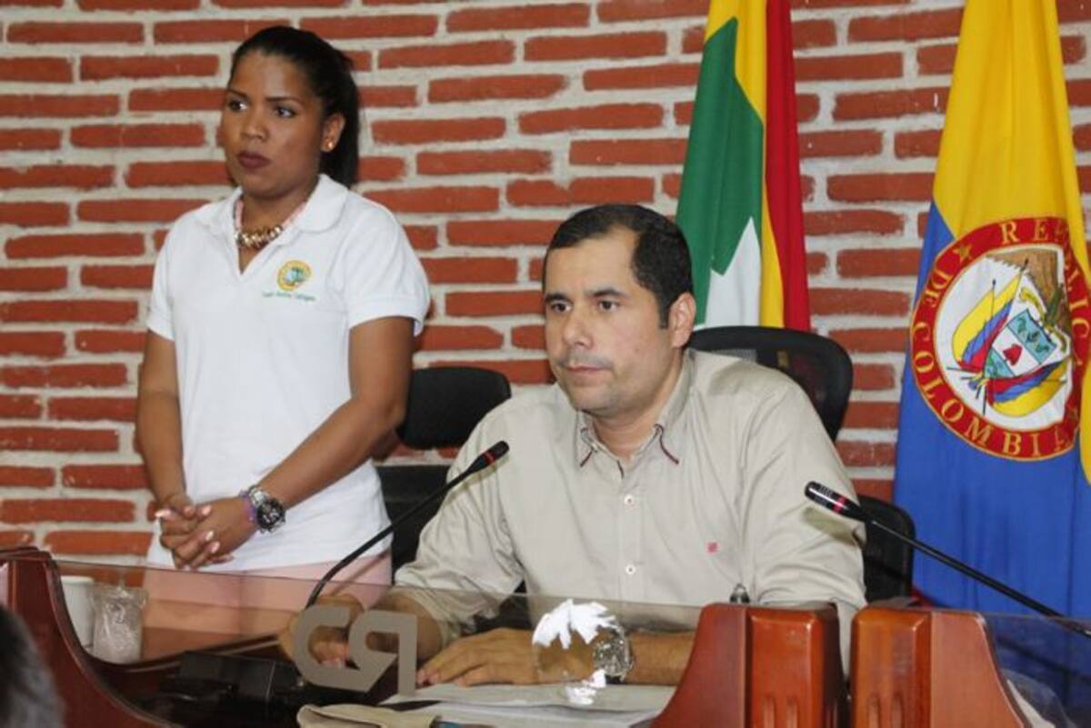 Wilson Toncel, presidente del Concejo. El Universal