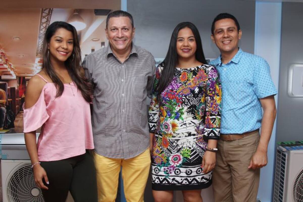 Mariluz Sanabria, Ricardo Zabaleta, Verónica De Los Ríos y Óscar Lora. KAILLINE GIRALDO