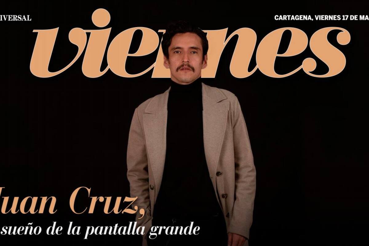 Juan Cruz está cumpliendo el sueño de la pantalla grande