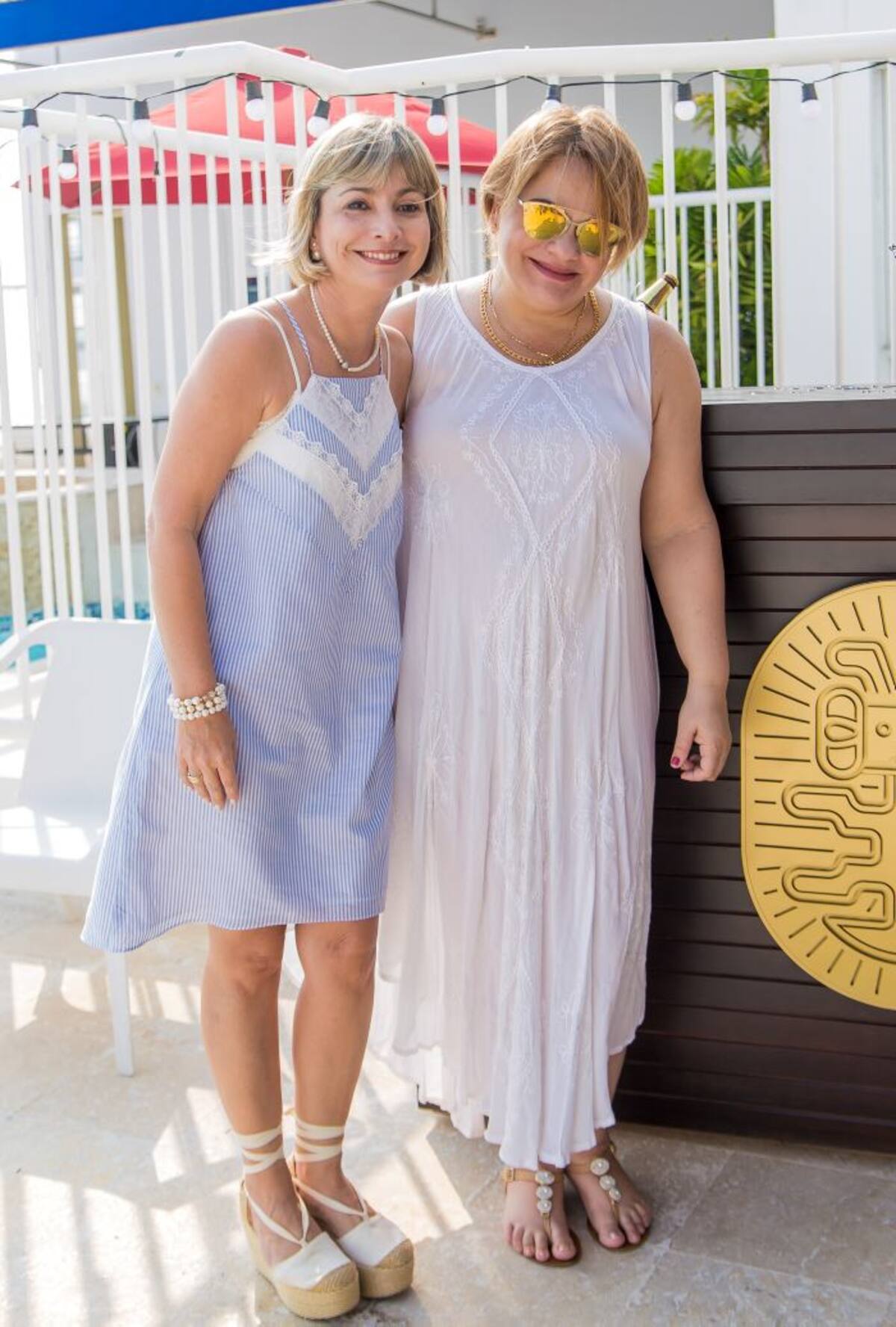 Martha Lequerica y Ligia Barrios. CORTESÍA