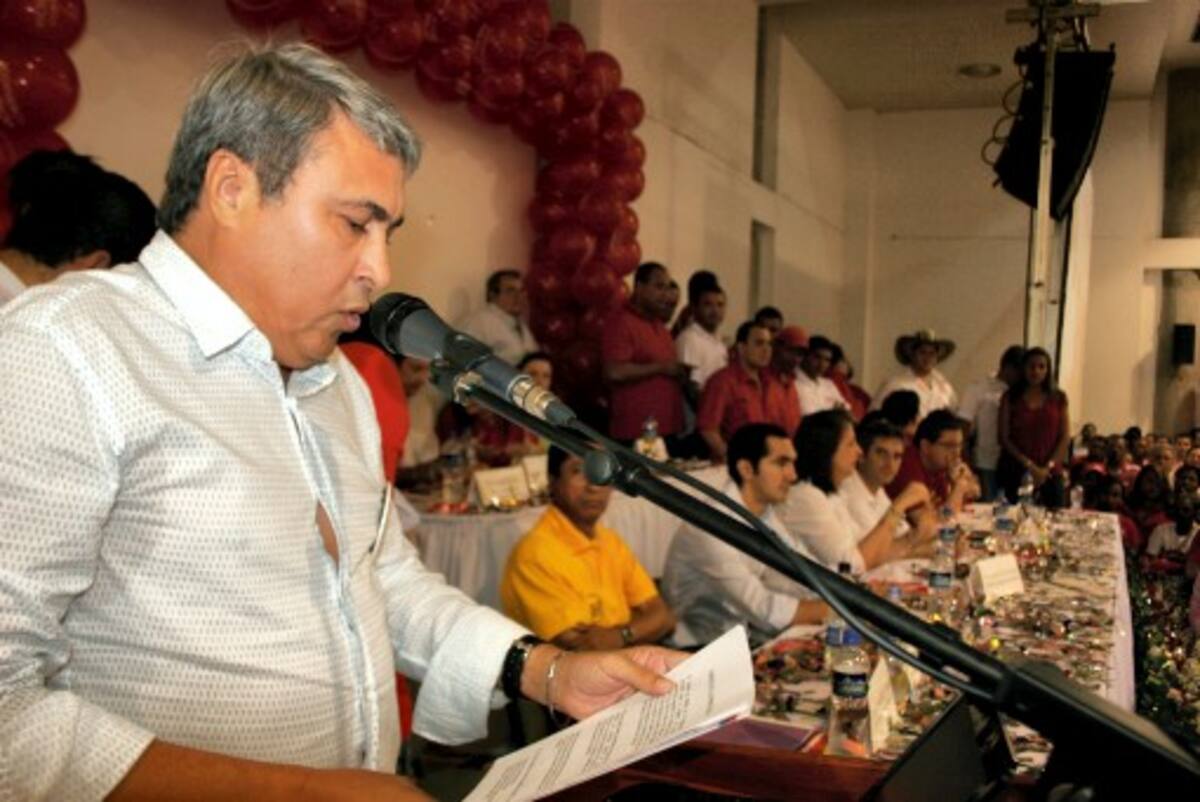 León Fidel Ojeda, director de Cambio Radical, ratificó apoyo al candidato liberal a la Gobernación.