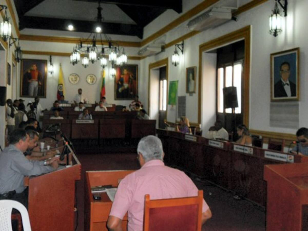 Instalación del segundo periodo ordinario de sesiones de la Asamblea de Bolívar. CORTESIA