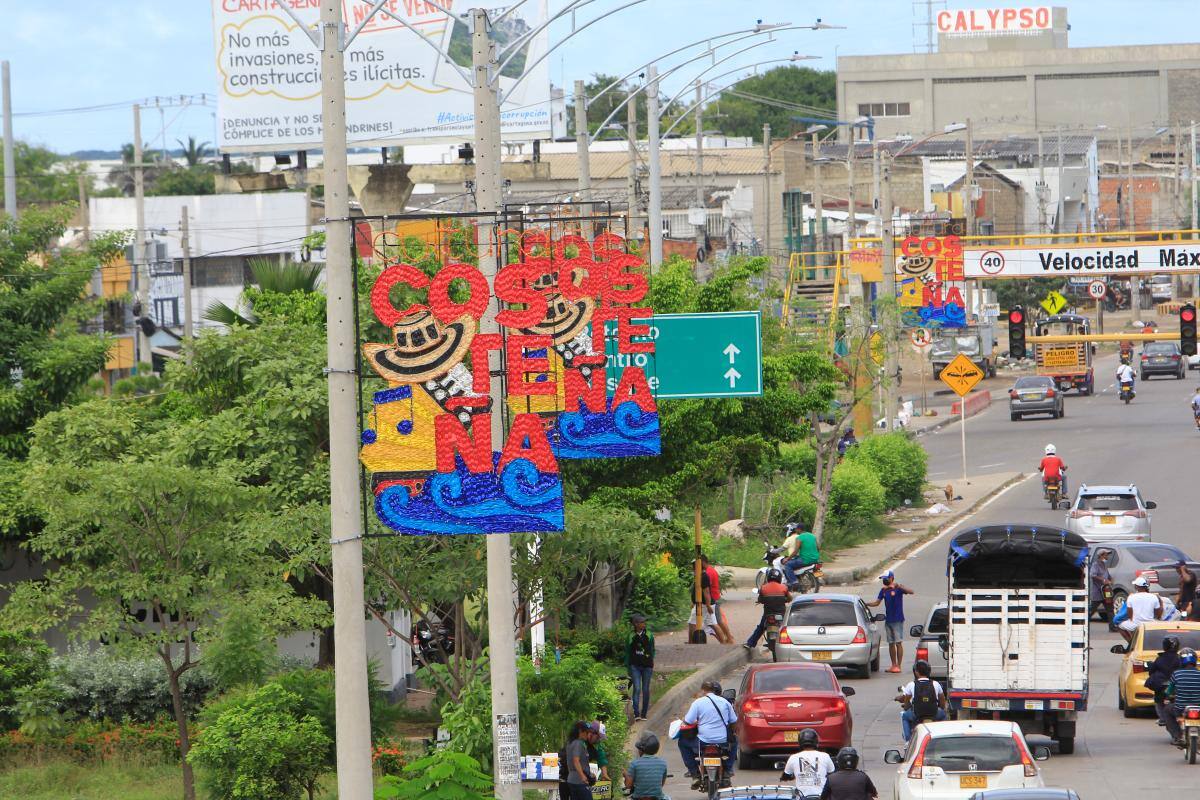 Las figuras decorativas ya han sido instaladas en algunos puntos de la ciudad. ////Julio Castaño- El Universal.