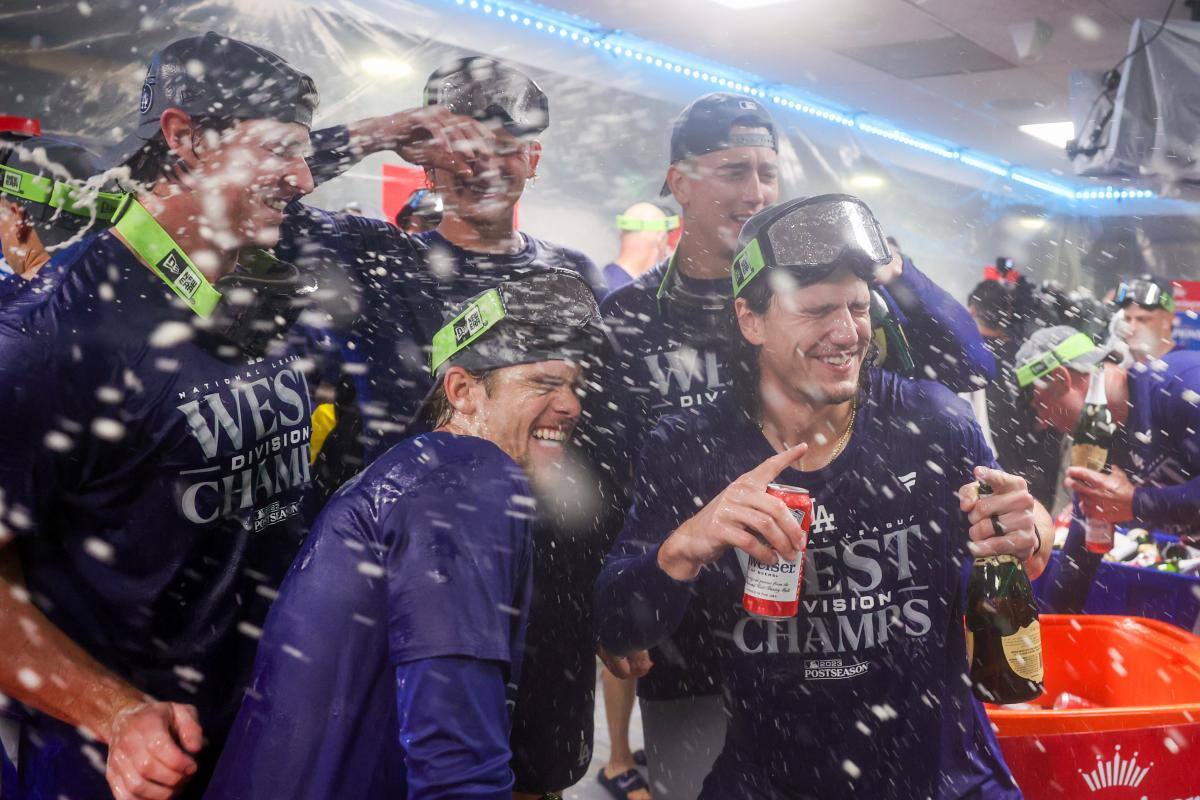 Dodgers aseguran título del Oeste de la Nacional por 10ma vez en 11 años