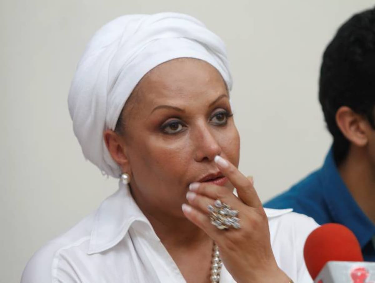 La exsenadora Piedad Córdoba reconoció ayer que financió con recursos propios el Cabildo Nacional de Juventud. AROLDO MESTE ALCÁNTARA - EL UNIVERSAL