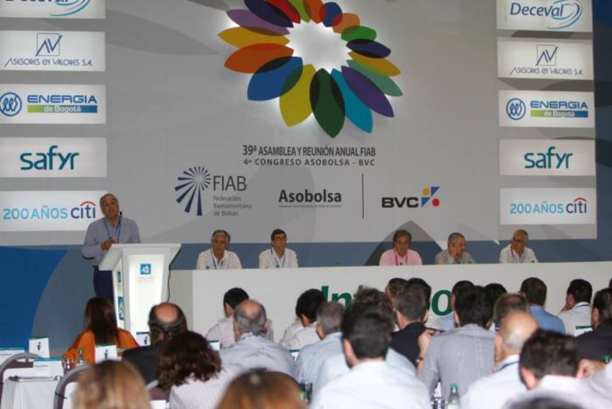 El Congreso de Asobolsa se realiza en el Centro de Convenciones y Exposiciones del Hotel Las Américas. OSCAR DÍAZ - EL UNIVERSAL