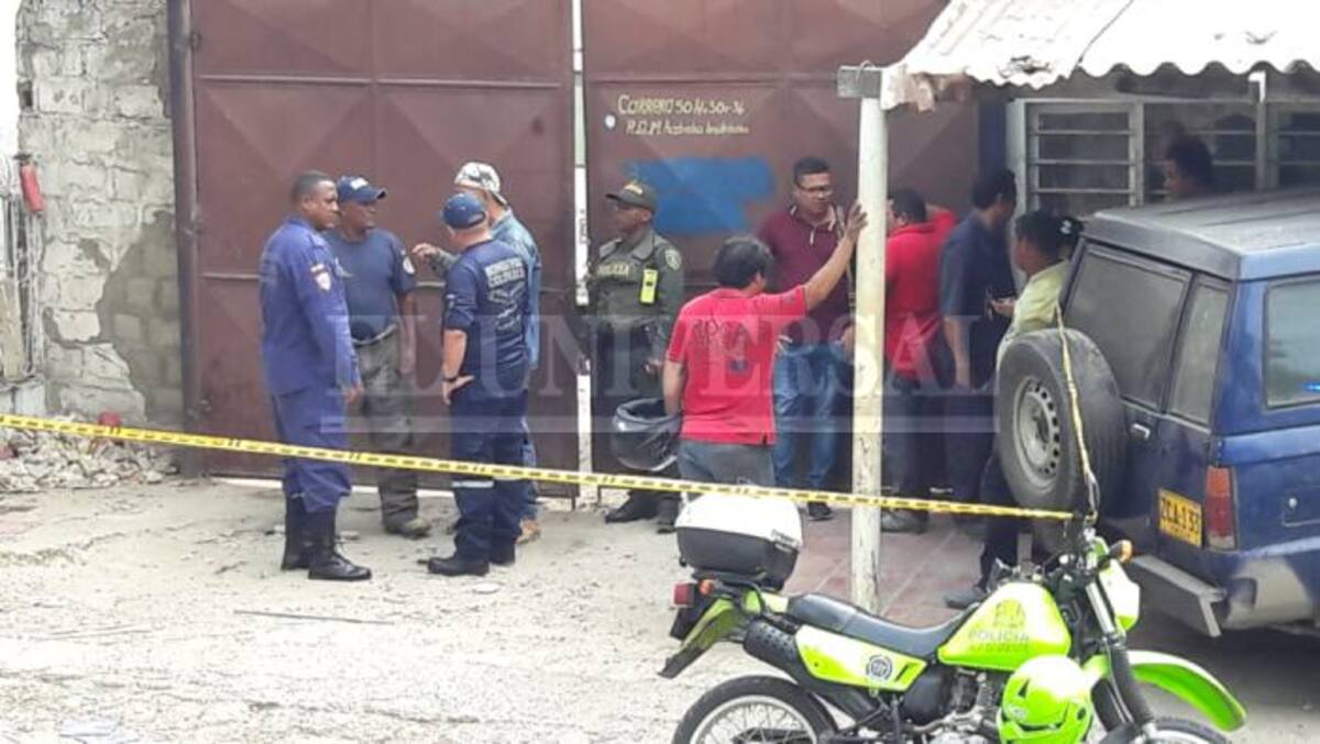 La explosión de un cilindro de carburo que estaba en un taller en Zaragocilla provocó hace unos minutos la muerte de un hombre. Foto: El Universal