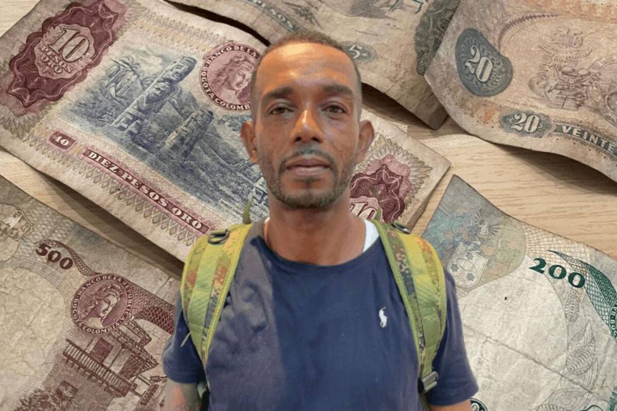 Cartagenero vende billetes colombianos de 1940: los heredó de su abuela