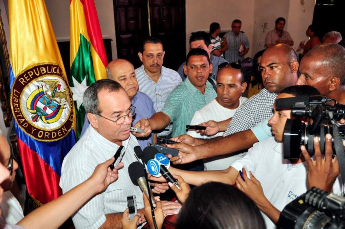 Carlos Otero, alcalde encargado de Cartagena El Universal