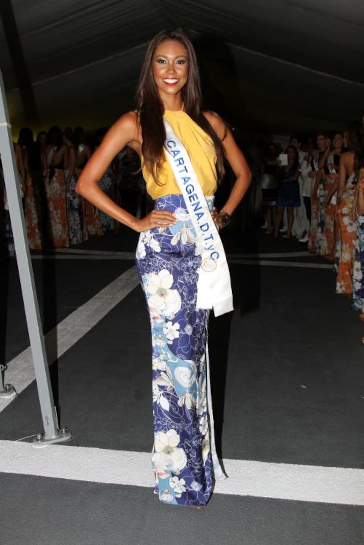Madelein López, Señorita Cartagena. MARUJA PARRA