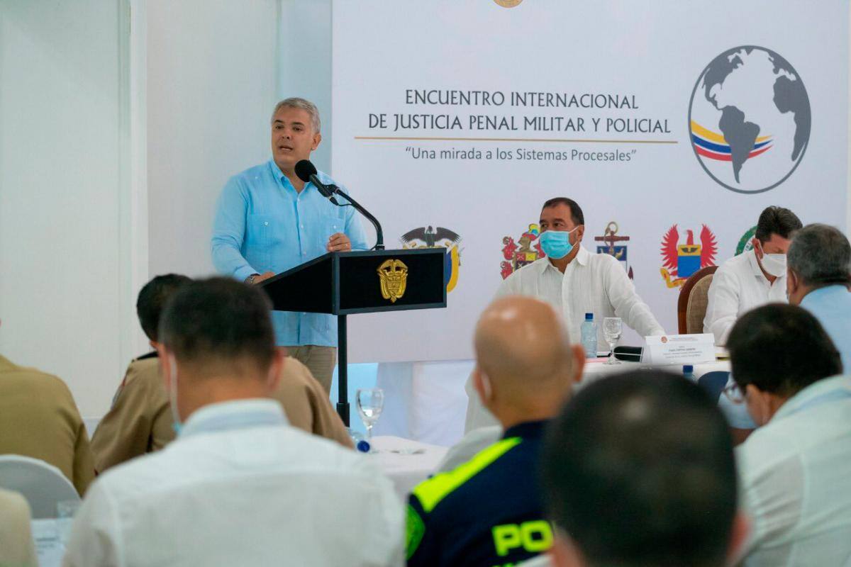 Todos los detalles de la cumbre de la Justicia Penal Militar en Cartagena