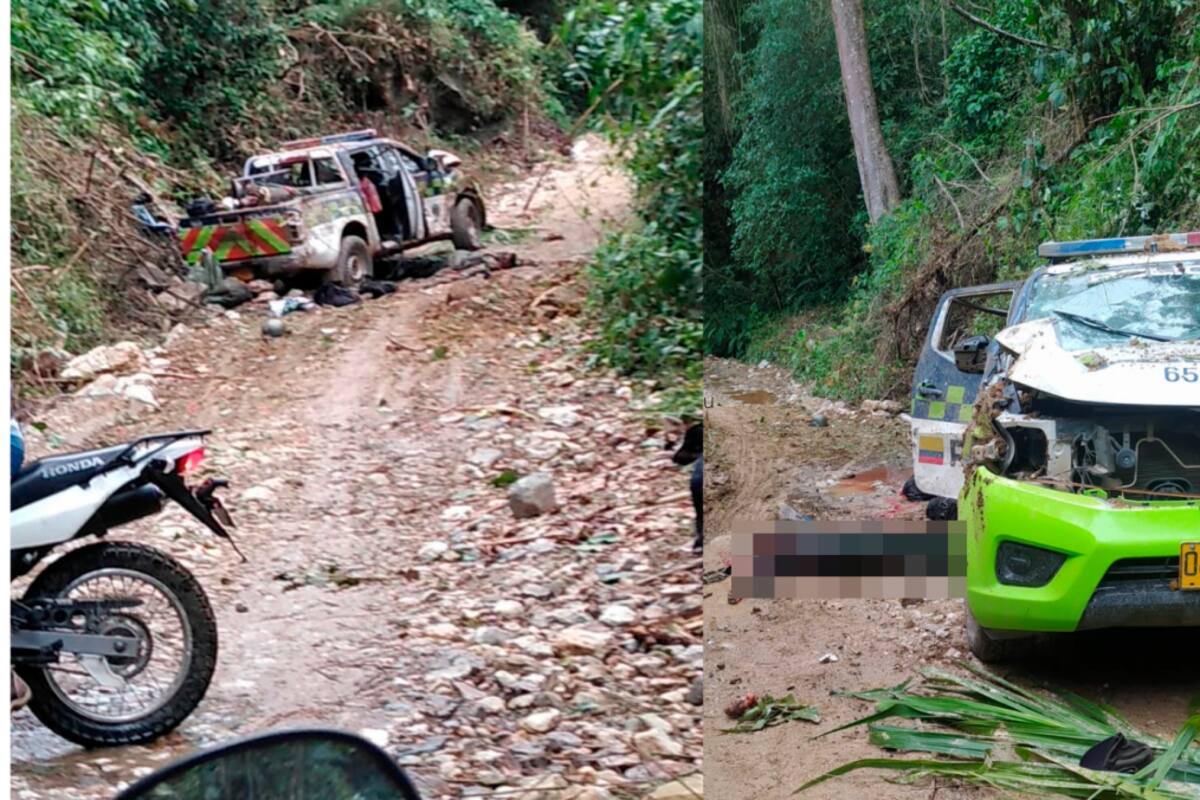 ¡Atención! 7 policías fueron asesinados en un ataque en Neiva