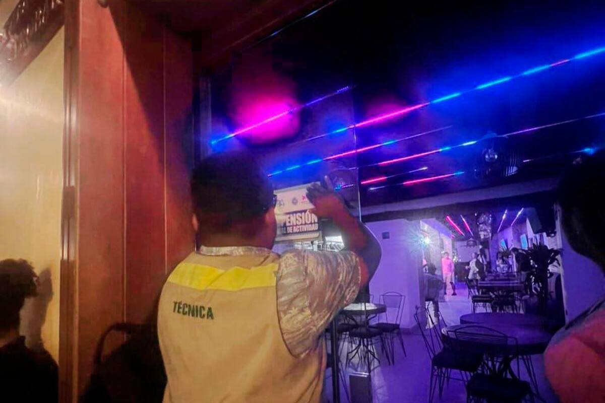 Suspenden dos negocios en el Centro Histórico por exceso de ruido