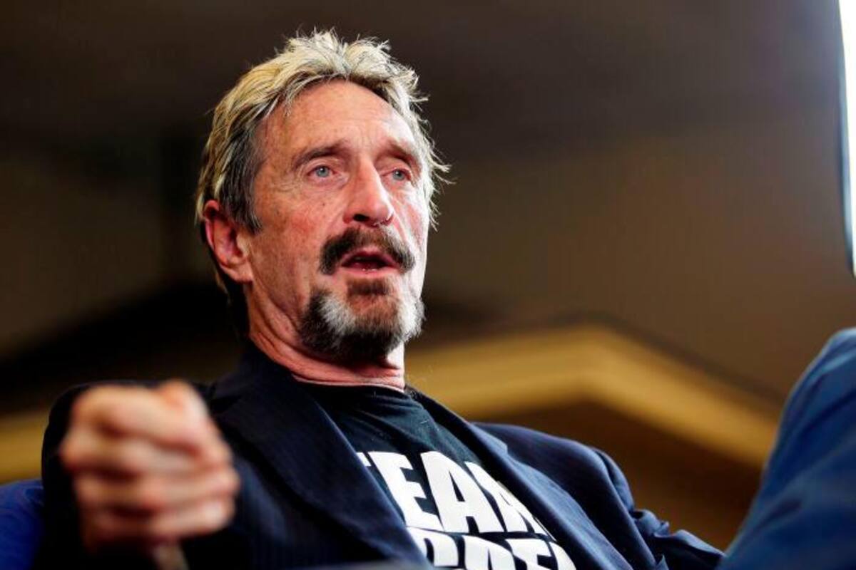 Muerte de McAfee sorprendió a su familia: abogado